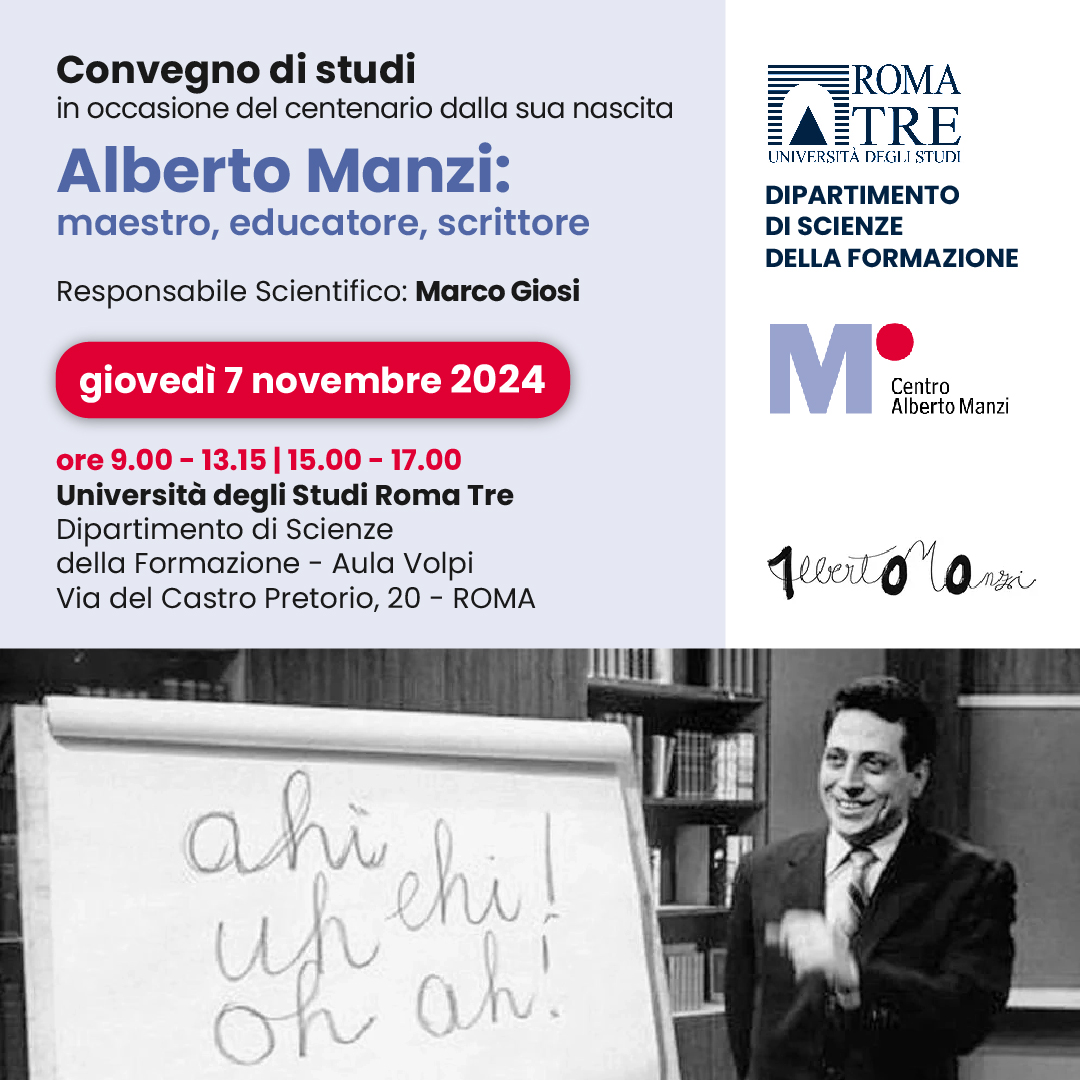 Alberto Manzi: maestro, educatore, scrittore