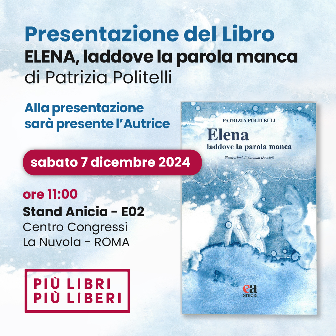 Incontro Patrizia Politelli – Più Libri più Liberi 2024