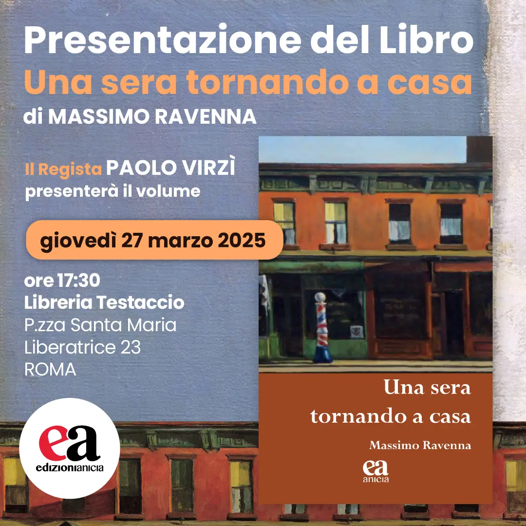 Presentazione libro “Una sera tornando a casa”